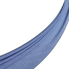 İPEKEVİ Dört Mevsim Bebe Mavisi İE Monogram Şal